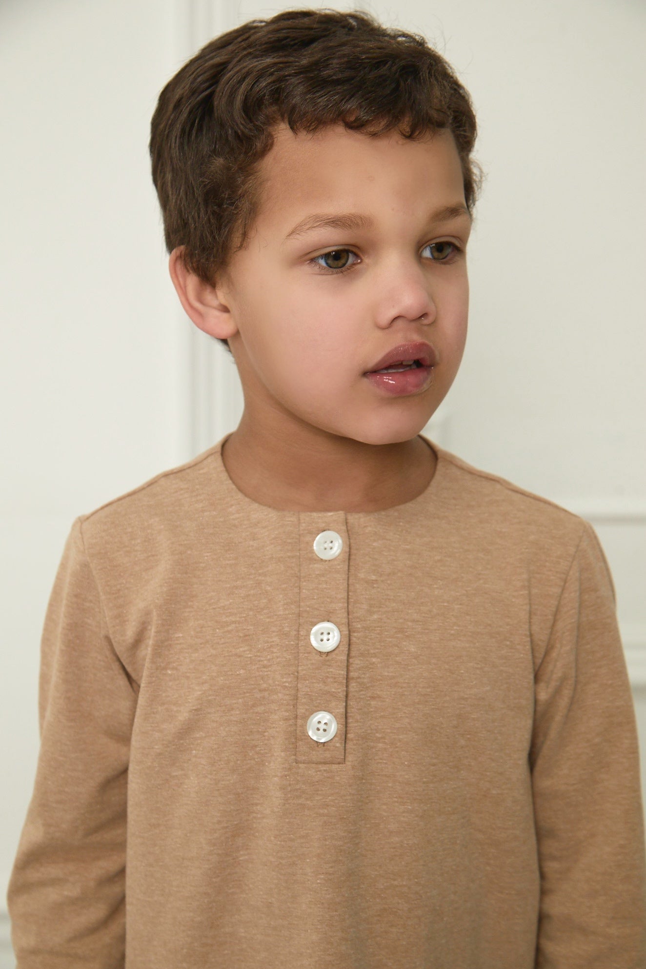 Boys Orchid Pyjamas - Tan