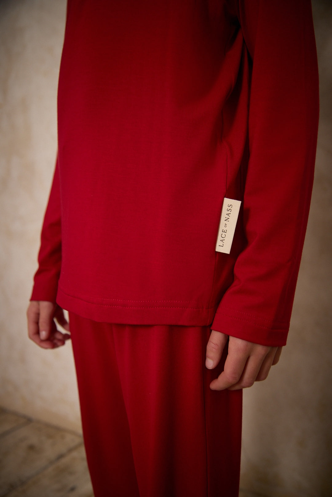 Boys Orchid Pyjamas - Berry Red - Christmas Collection