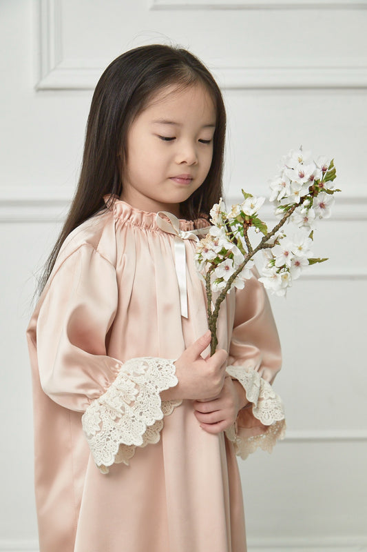 Spider Lily Bloomer Nightdress - Pink