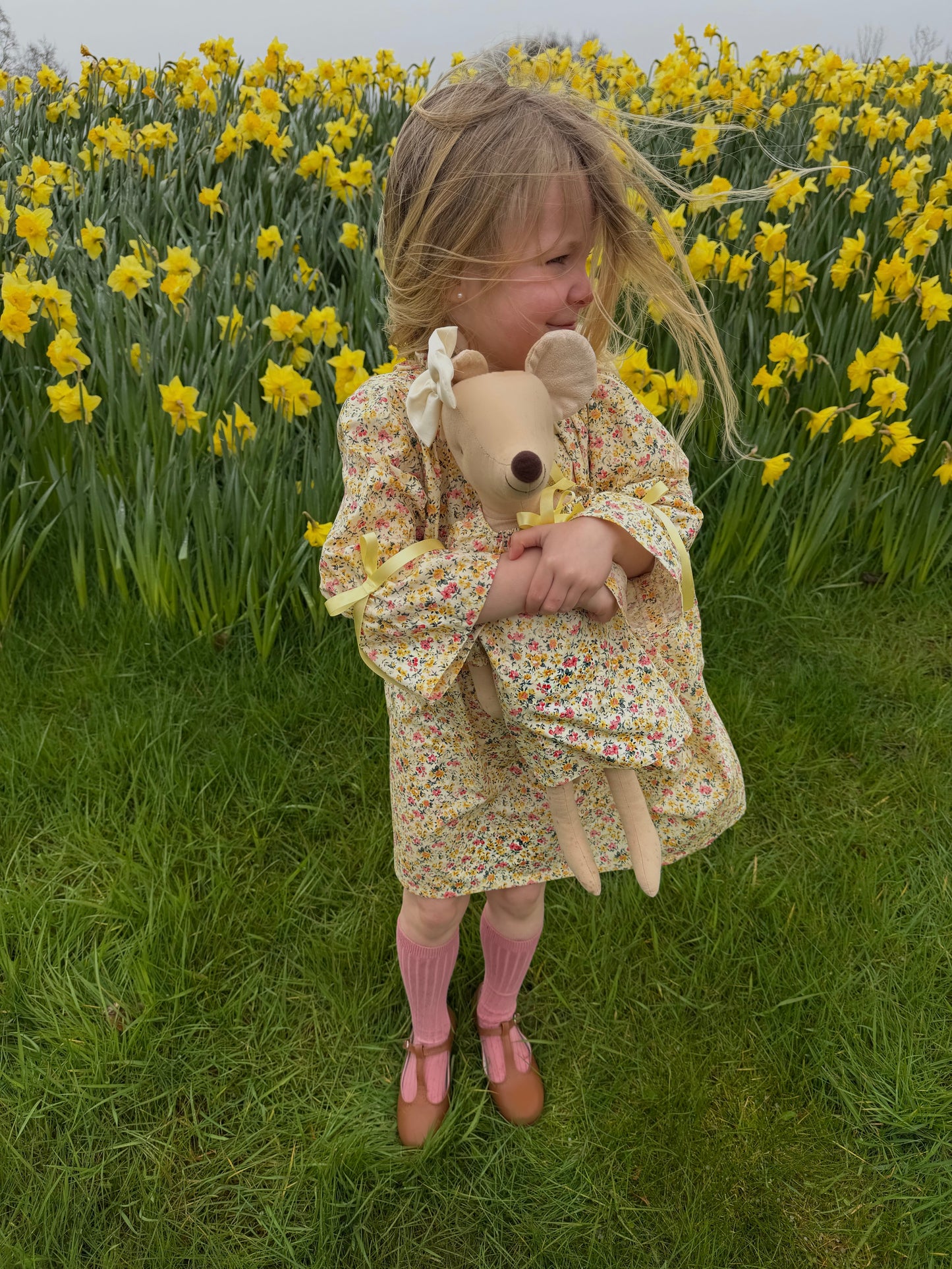 Nassy Mouse Soft Toy -  Daffodil Vintage Yellow