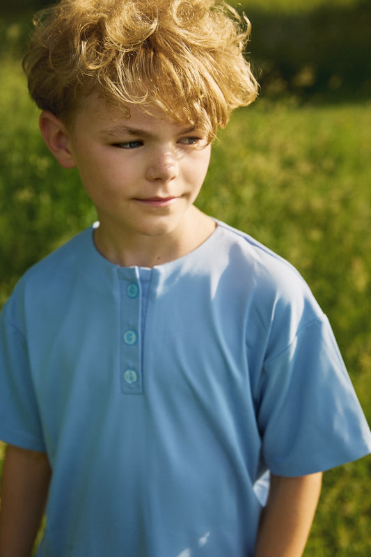 Boys Marigold short set Pyjamas-Blue