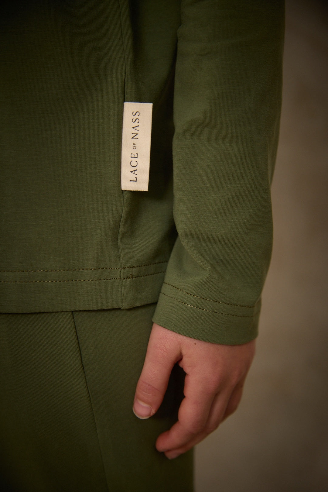 Boys Orchid Pyjamas - Olive Green - Christmas Collection