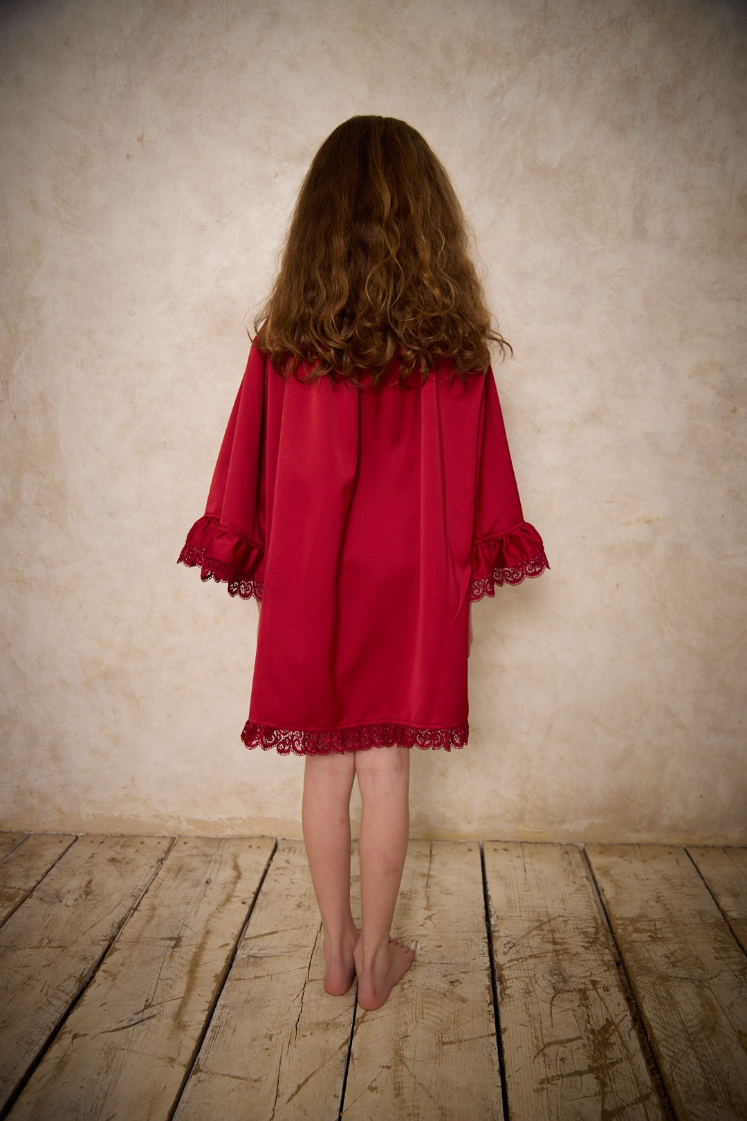 Berry Red Vintage Nightdress - Christmas Collection