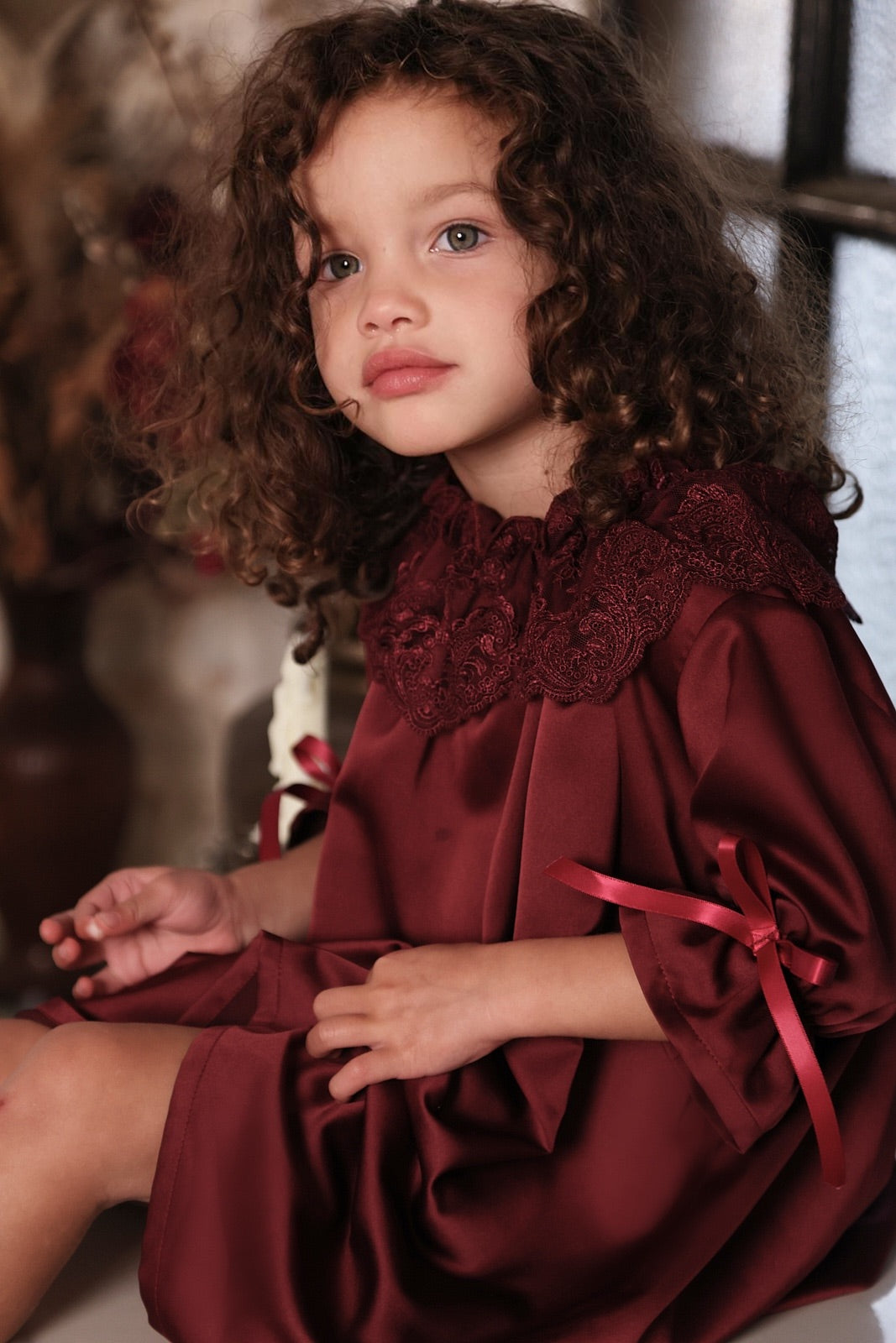 Cranberry Nightdress - Christmas Collection